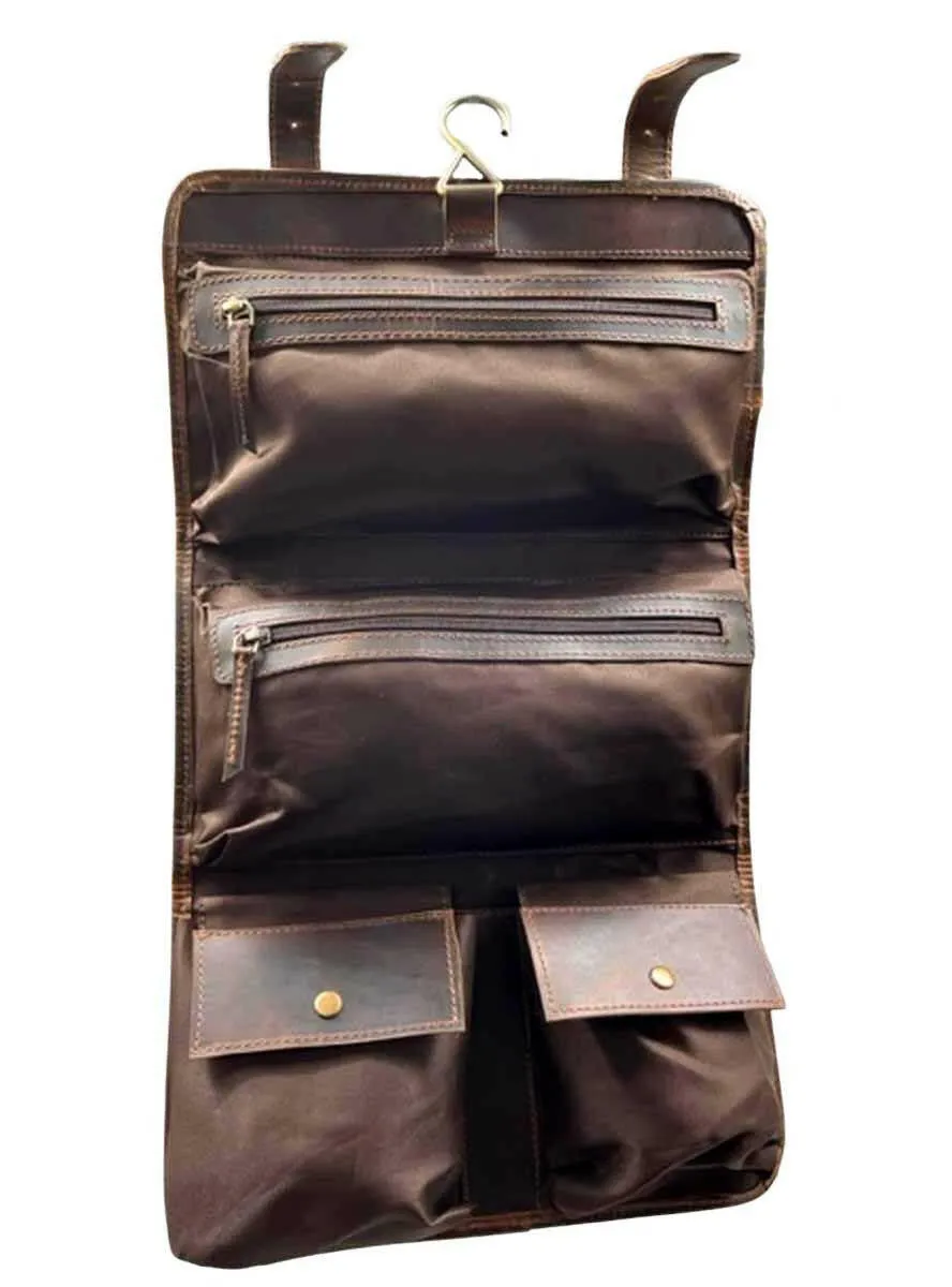 Leather Toiletry Bag