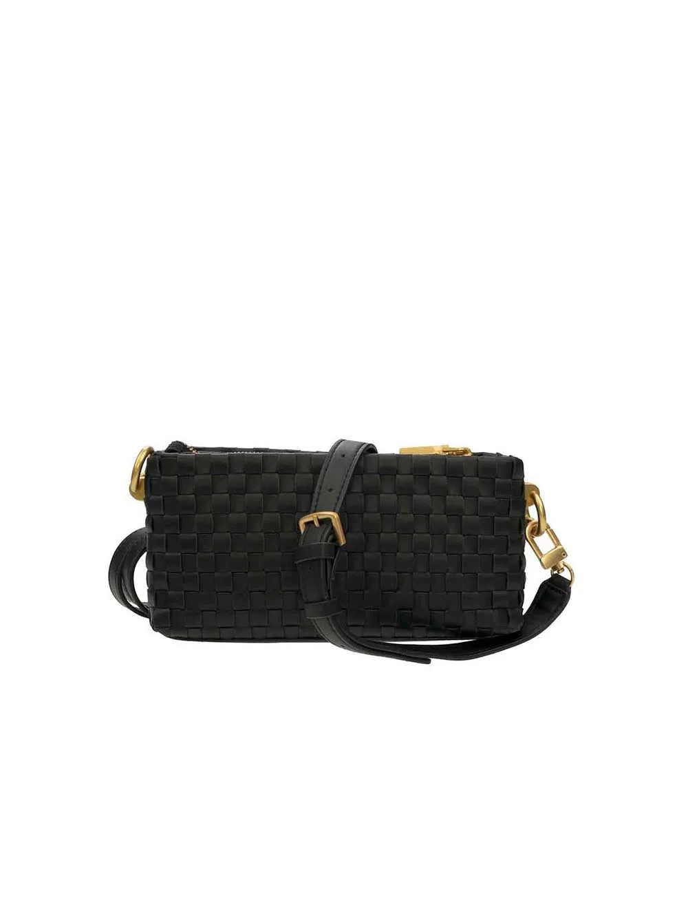 Lisbet Mini Crossbody Top Zip - Black