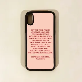 Manifest Phone Case