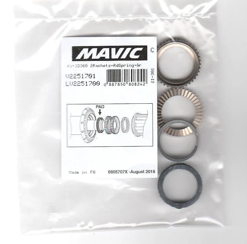 Mavic ID360 Rachet Spare Kit