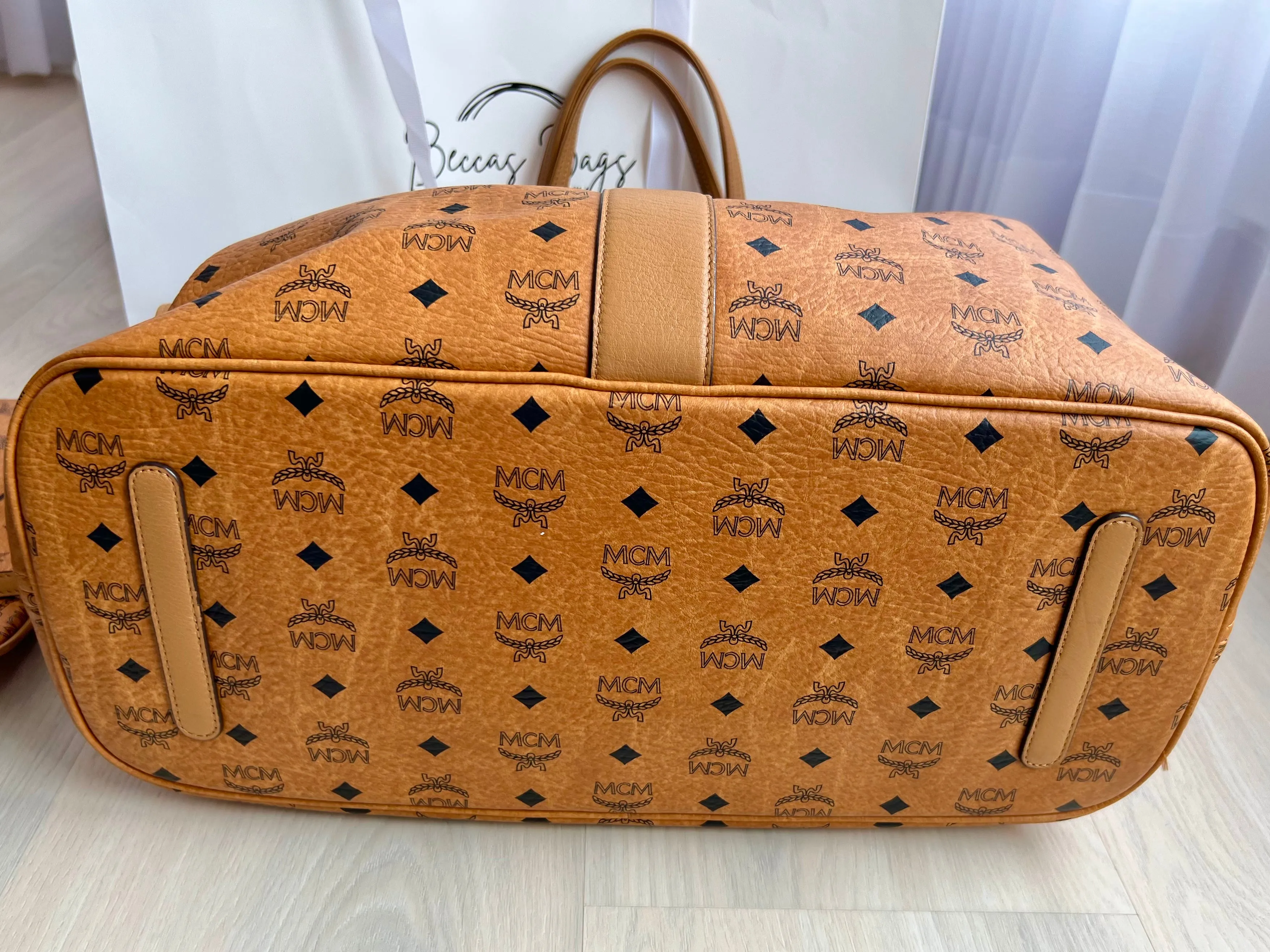 MCM Reversible Liz Shopper Bag