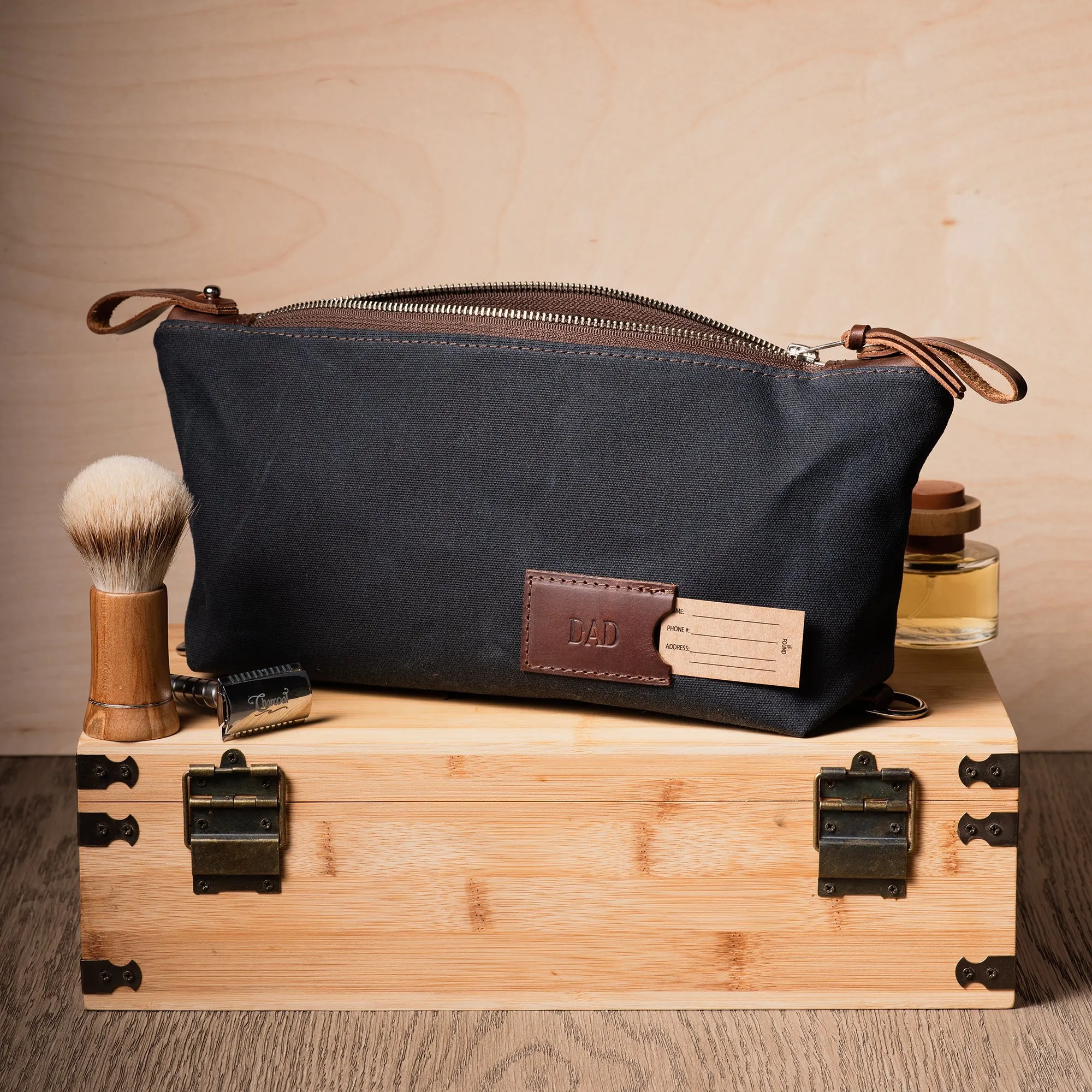 Mens Toiletry Bag - Personalized