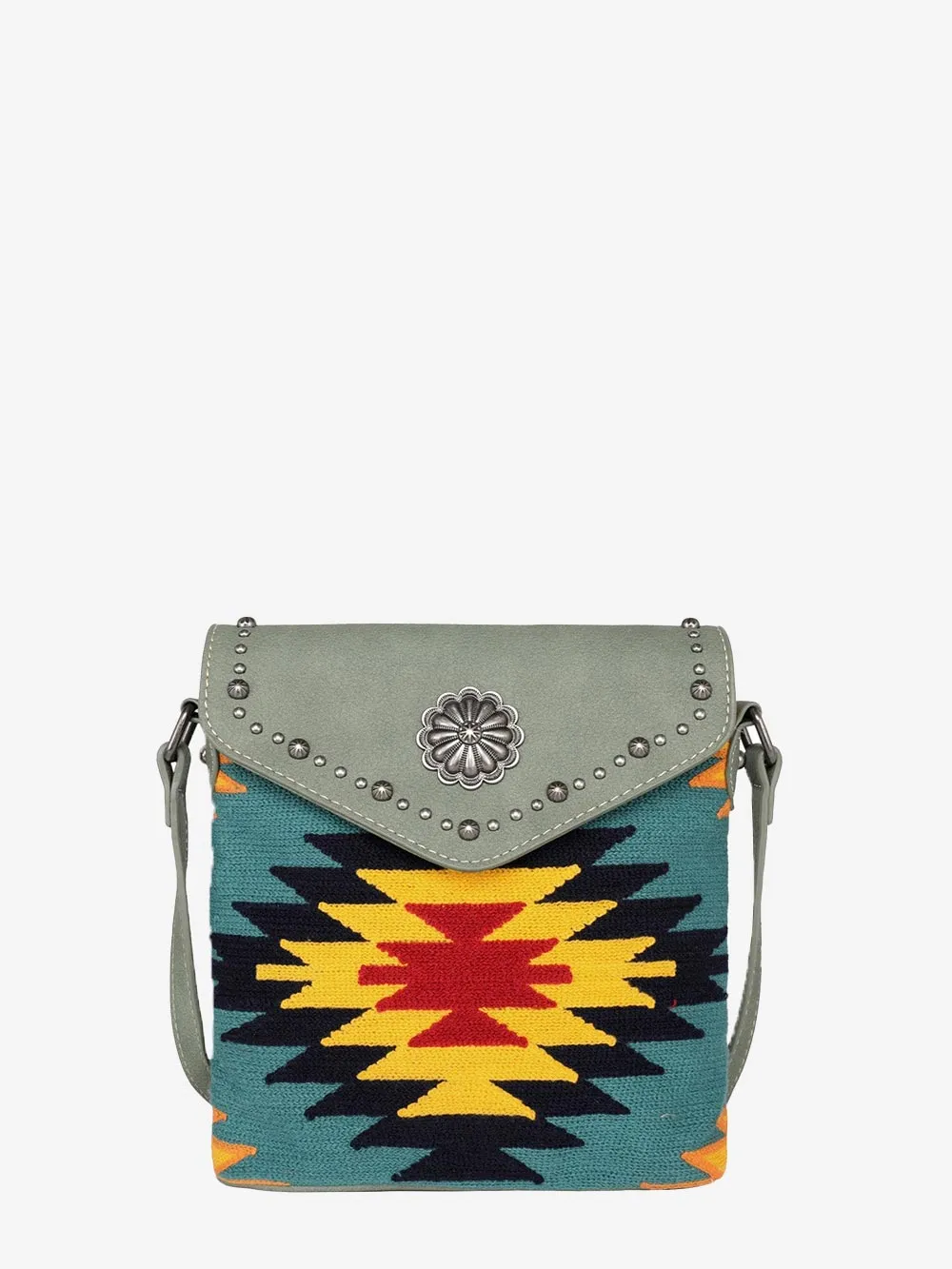 Montana West Aztec Tapestry Collection Crossbody Bag