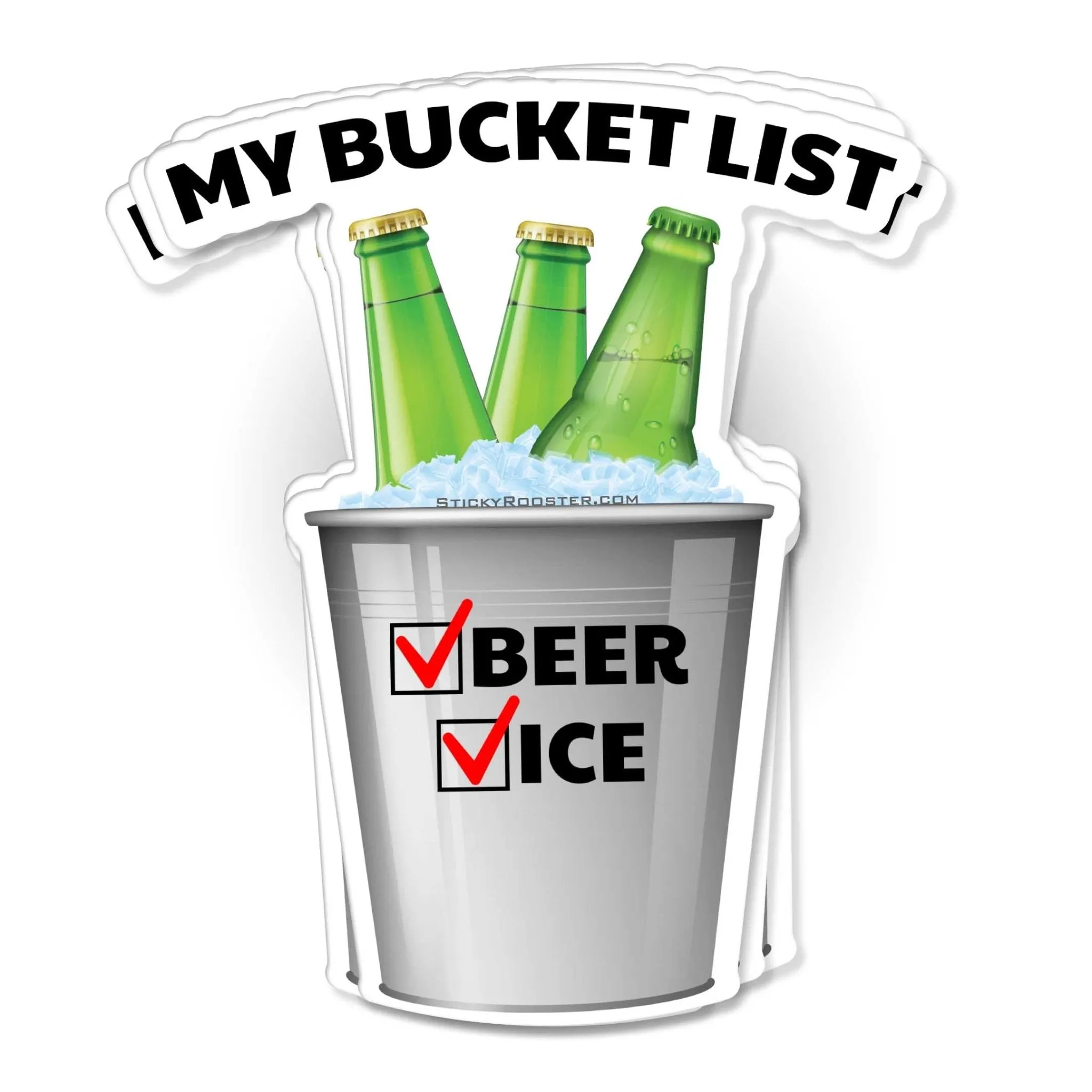 My Bucket List Sticker