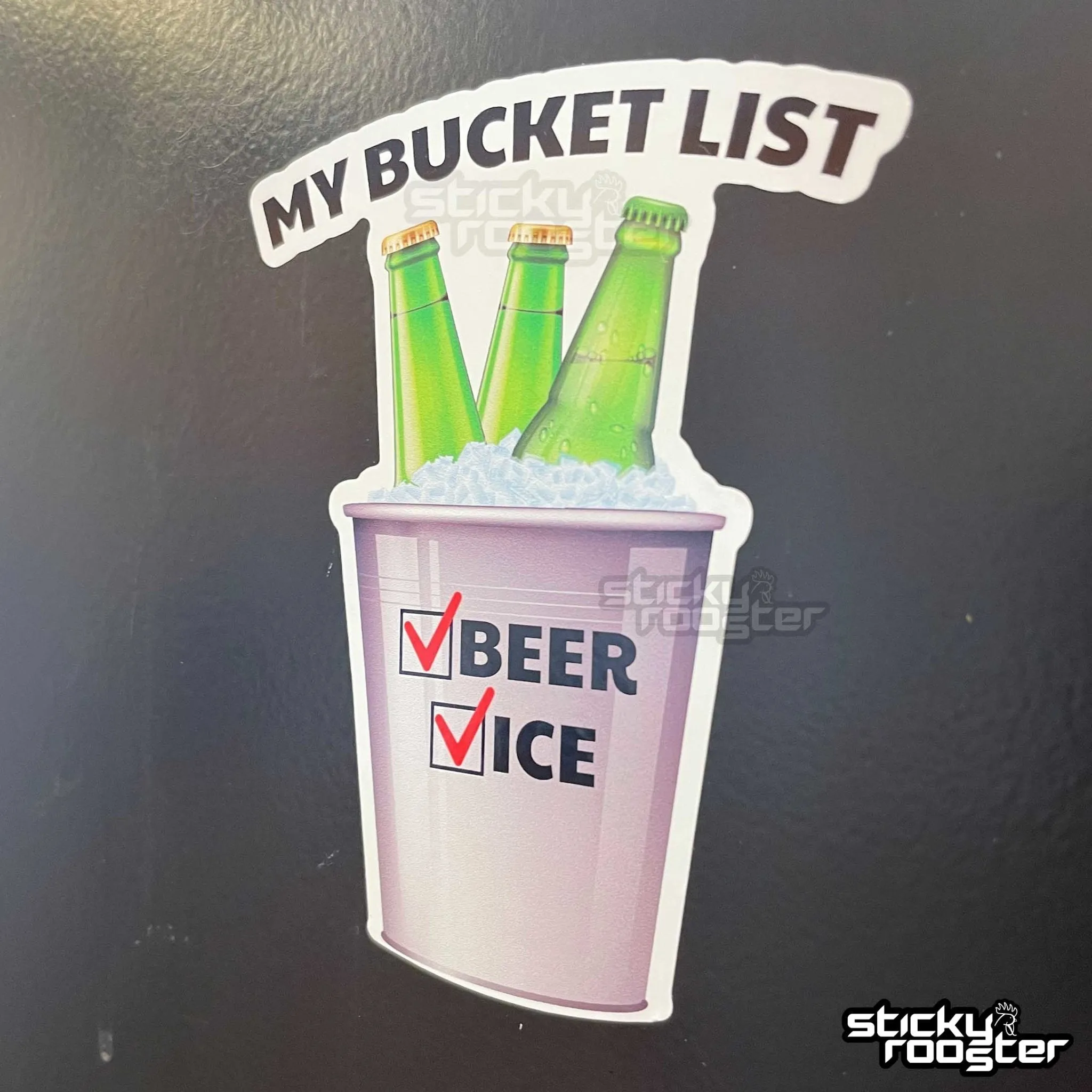 My Bucket List Sticker