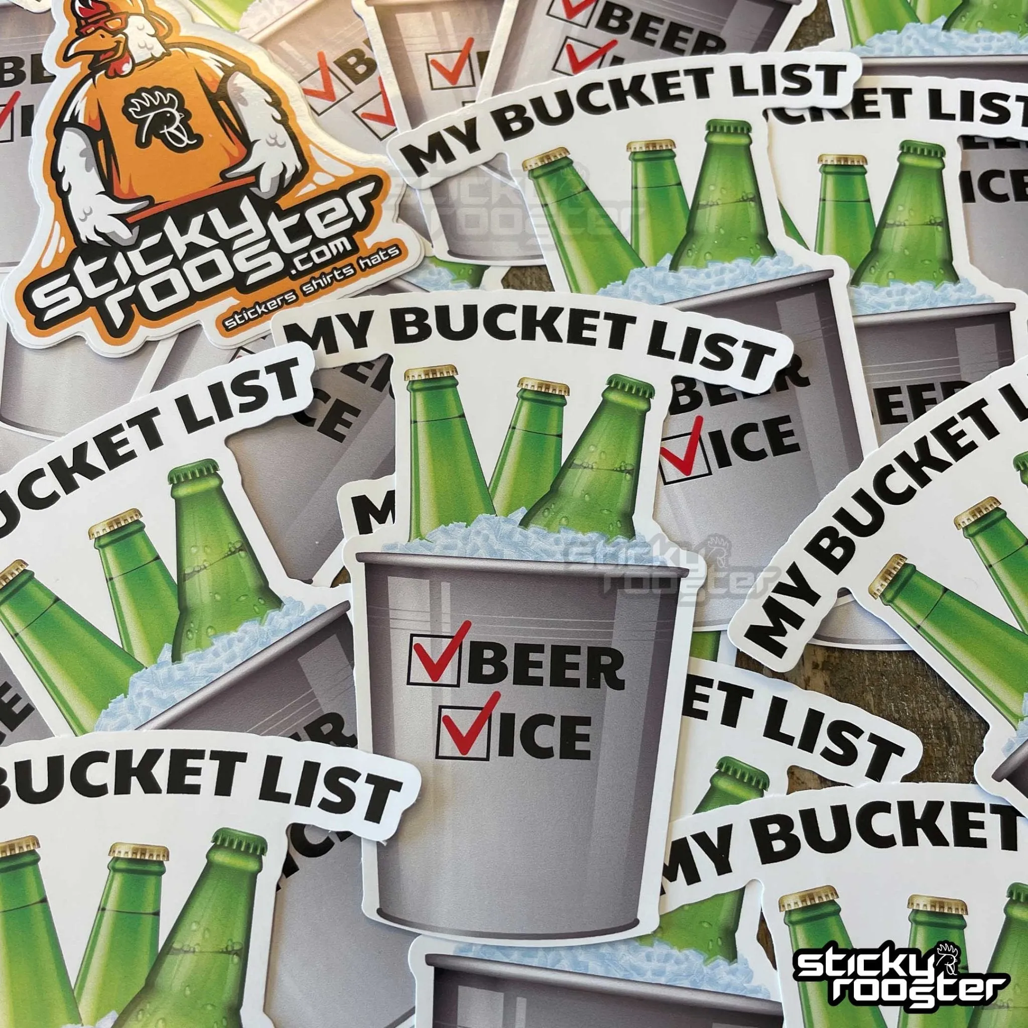 My Bucket List Sticker