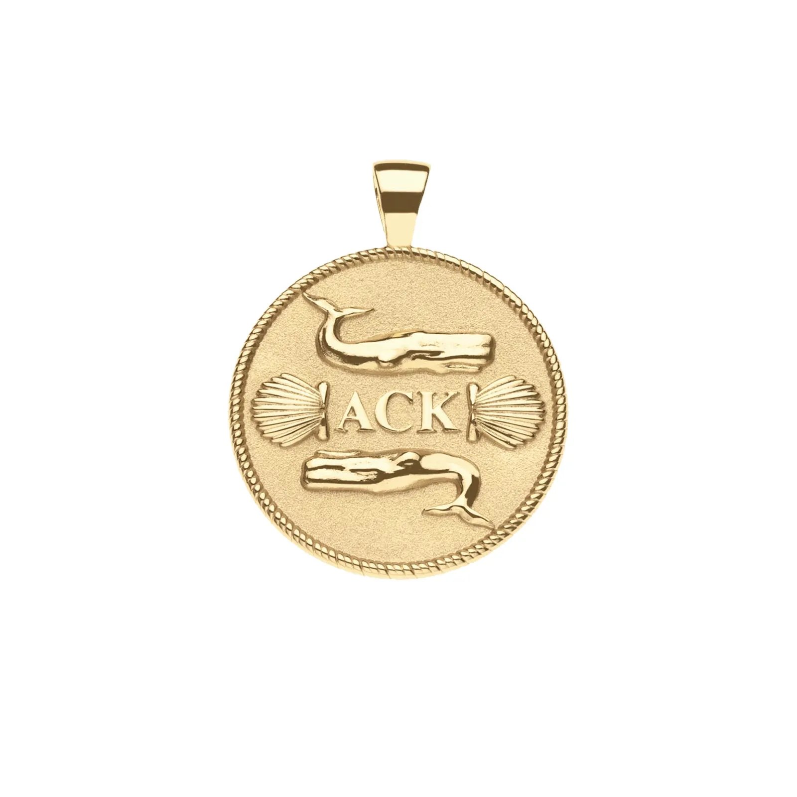 NANTUCKET JW Original Pendant Coin