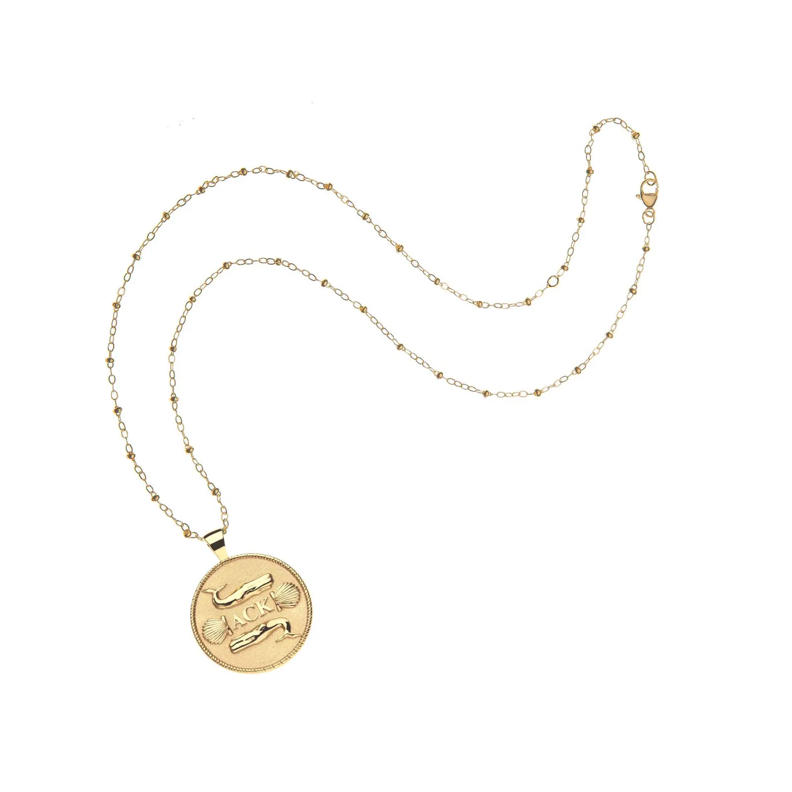 NANTUCKET JW Original Pendant Coin