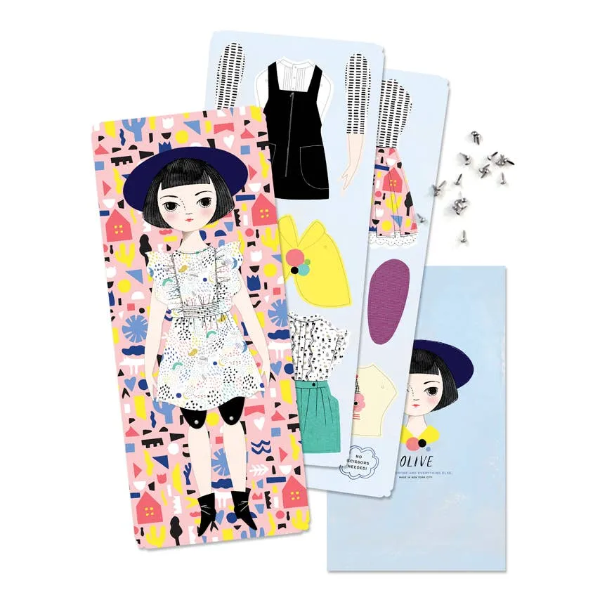 Olive Paper Doll Kit