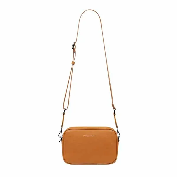 Plunder Bag with Webbed Strap - Tan