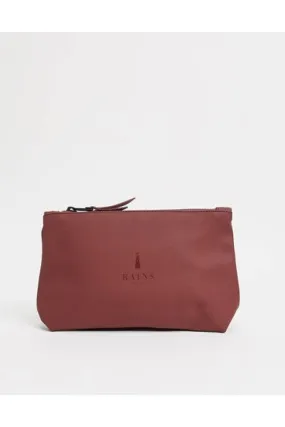 Rains - Cosmetic Bag - Maroon