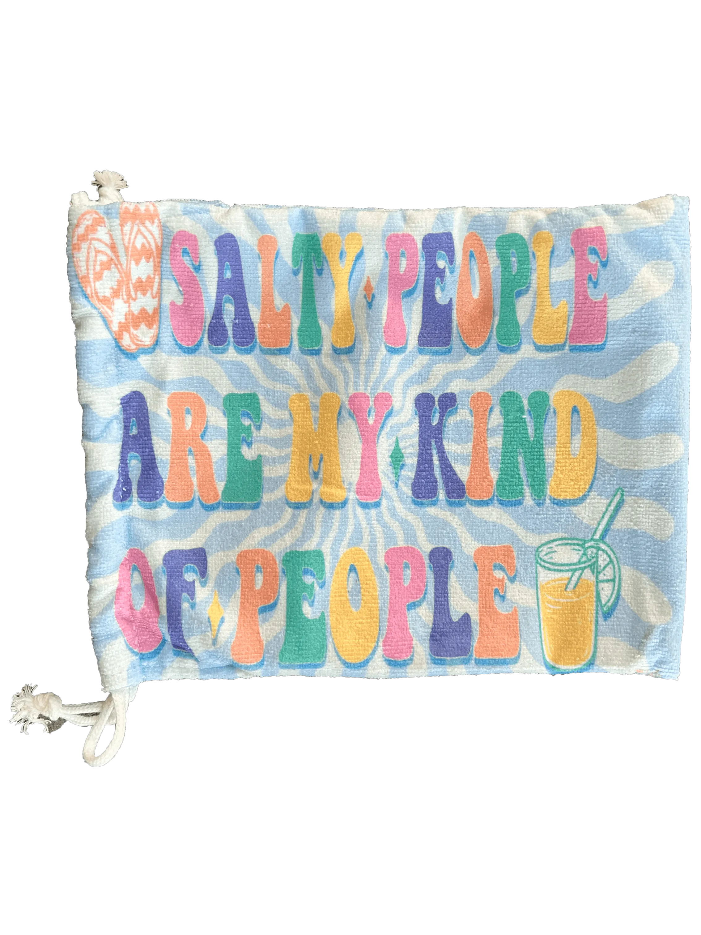 Salty People Towel and Bag Set