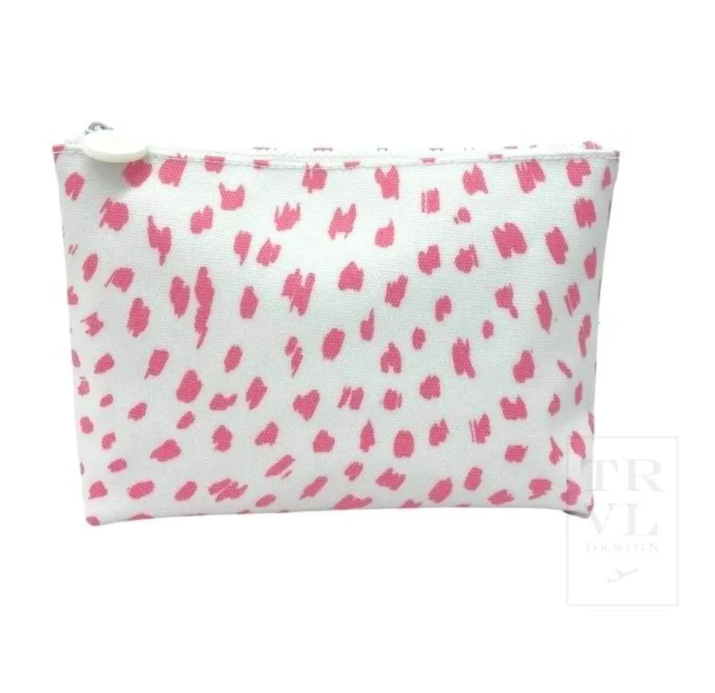 Spot On Cosmetic Bag - (four colors)