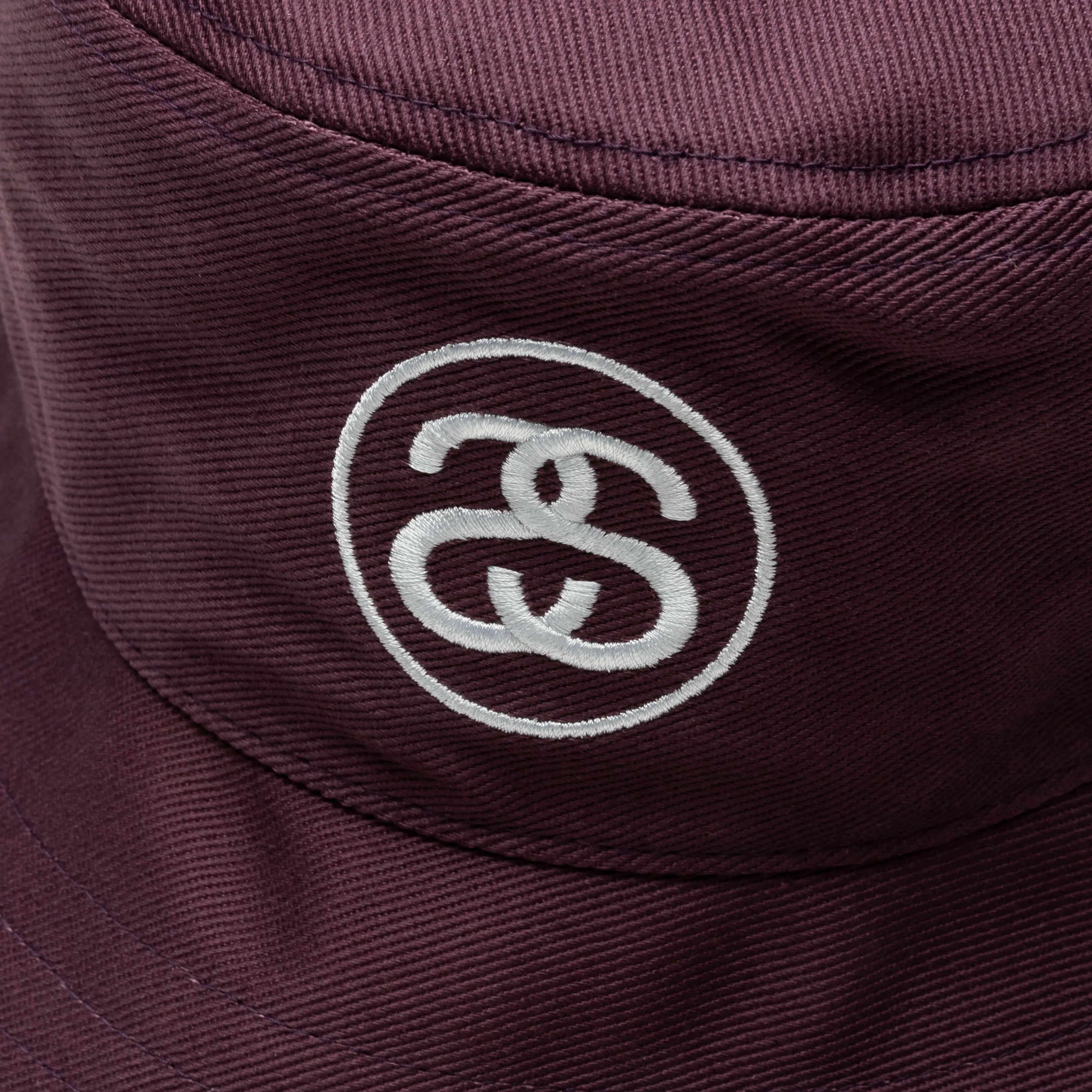 SS Link Deep Bucket Hat - Burgundy