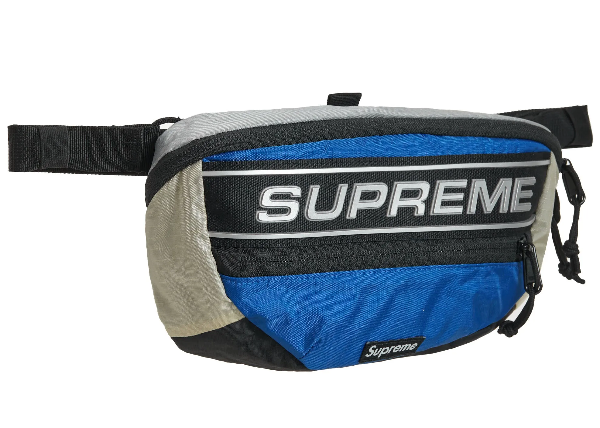 Supreme Logo Waist Bag Blue