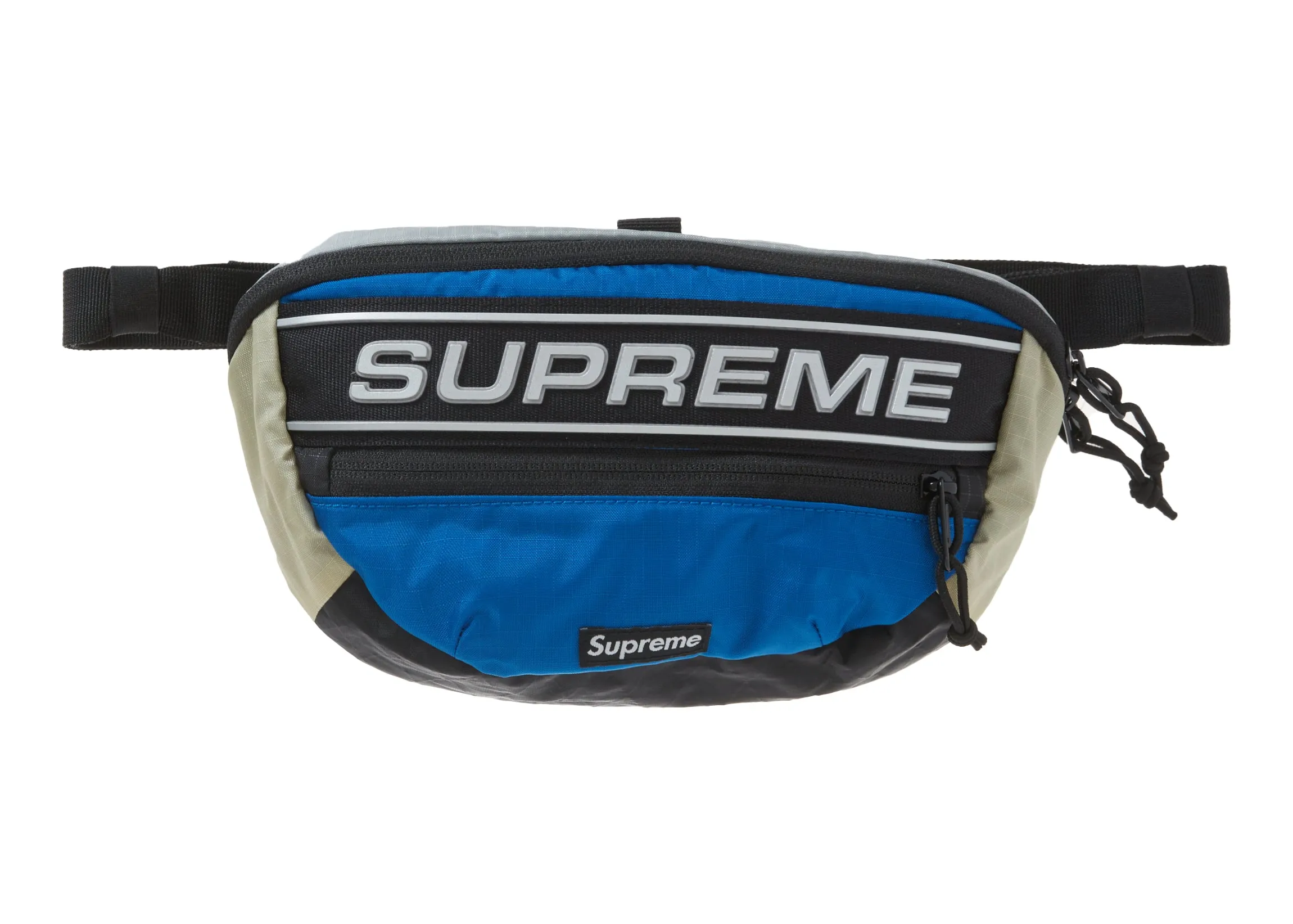 Supreme Logo Waist Bag Blue