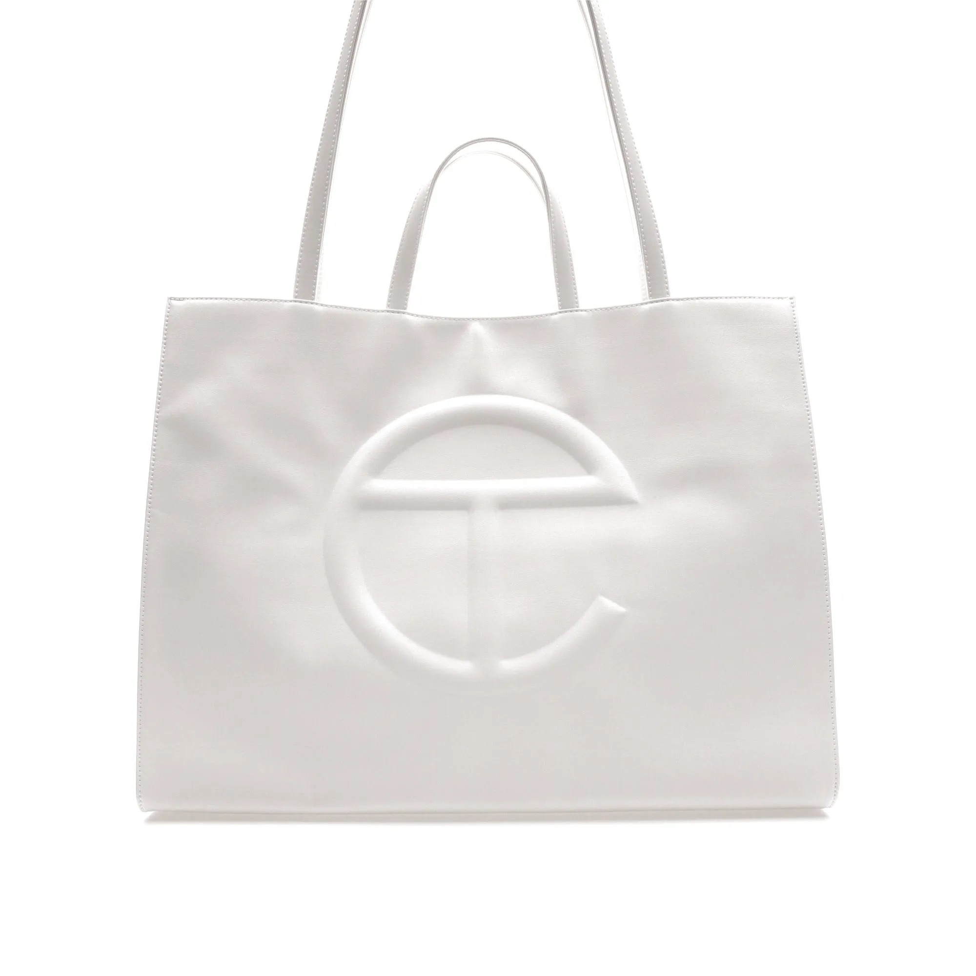 Telfar Shopping Bag Large White