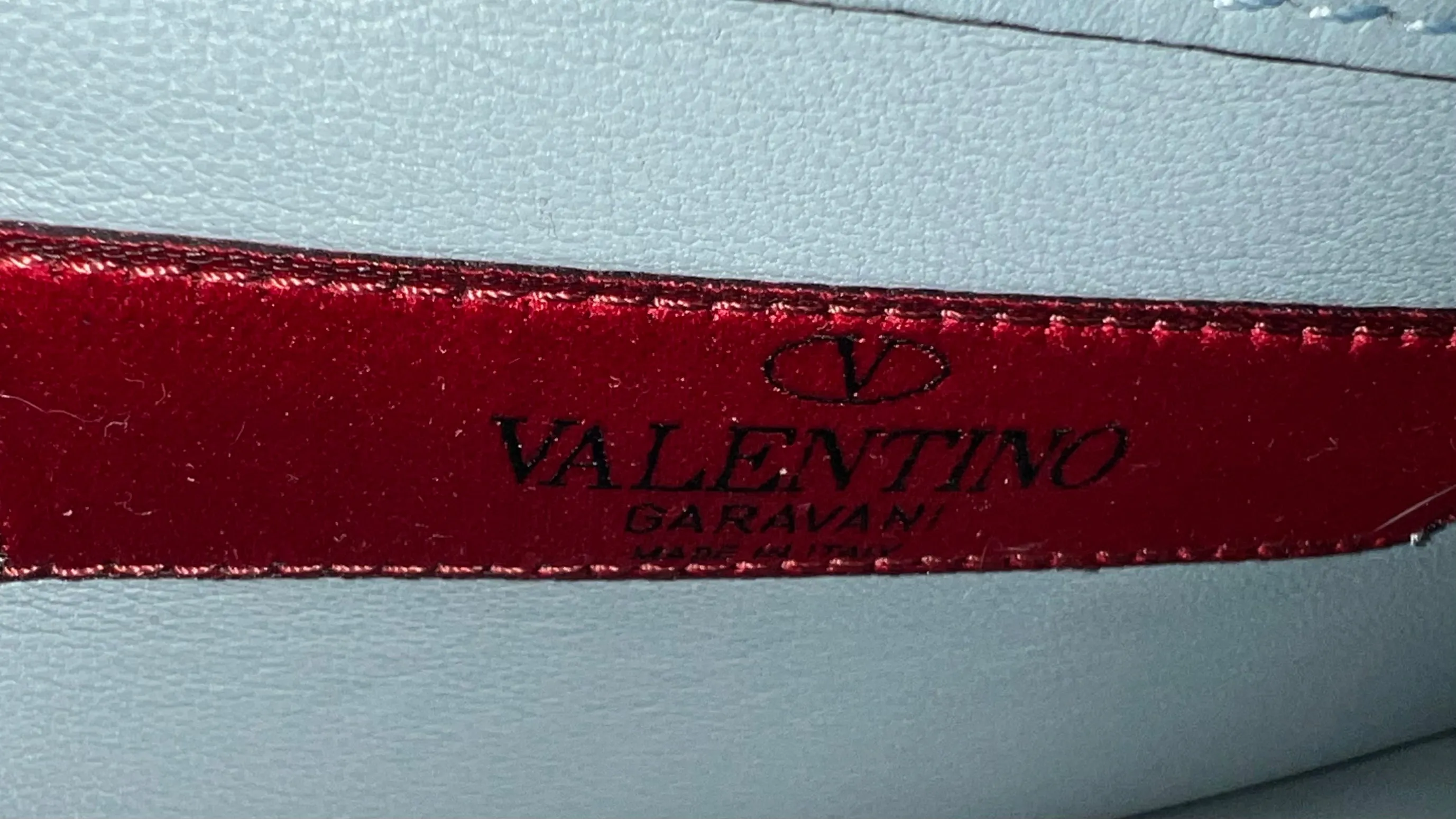 Valentino Mink Fur Rockstud Chain Bag