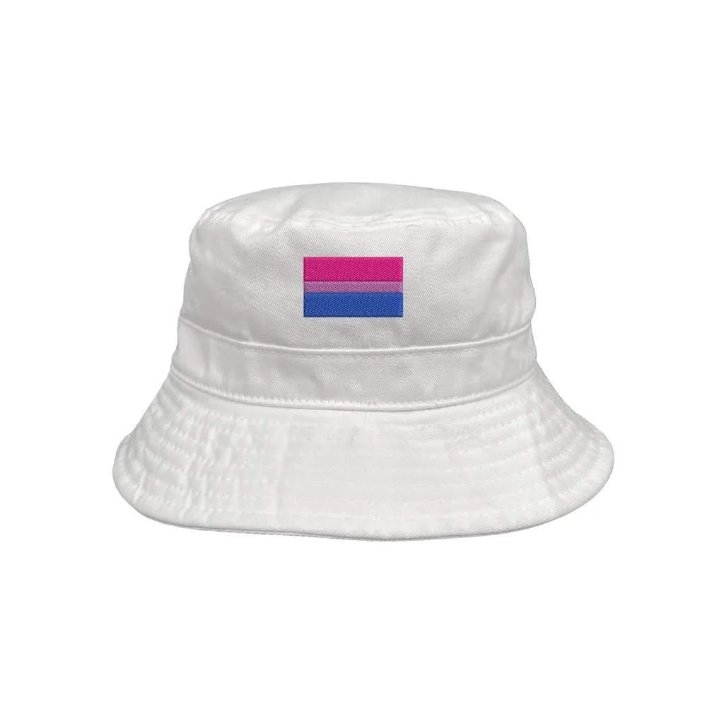 Valid Bisexual Pride Flag Bucket Hat