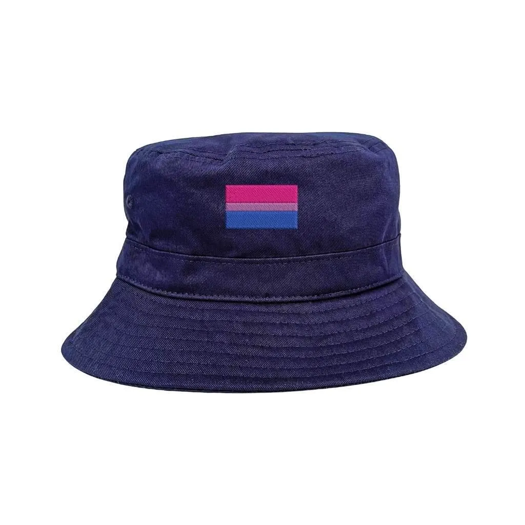 Valid Bisexual Pride Flag Bucket Hat