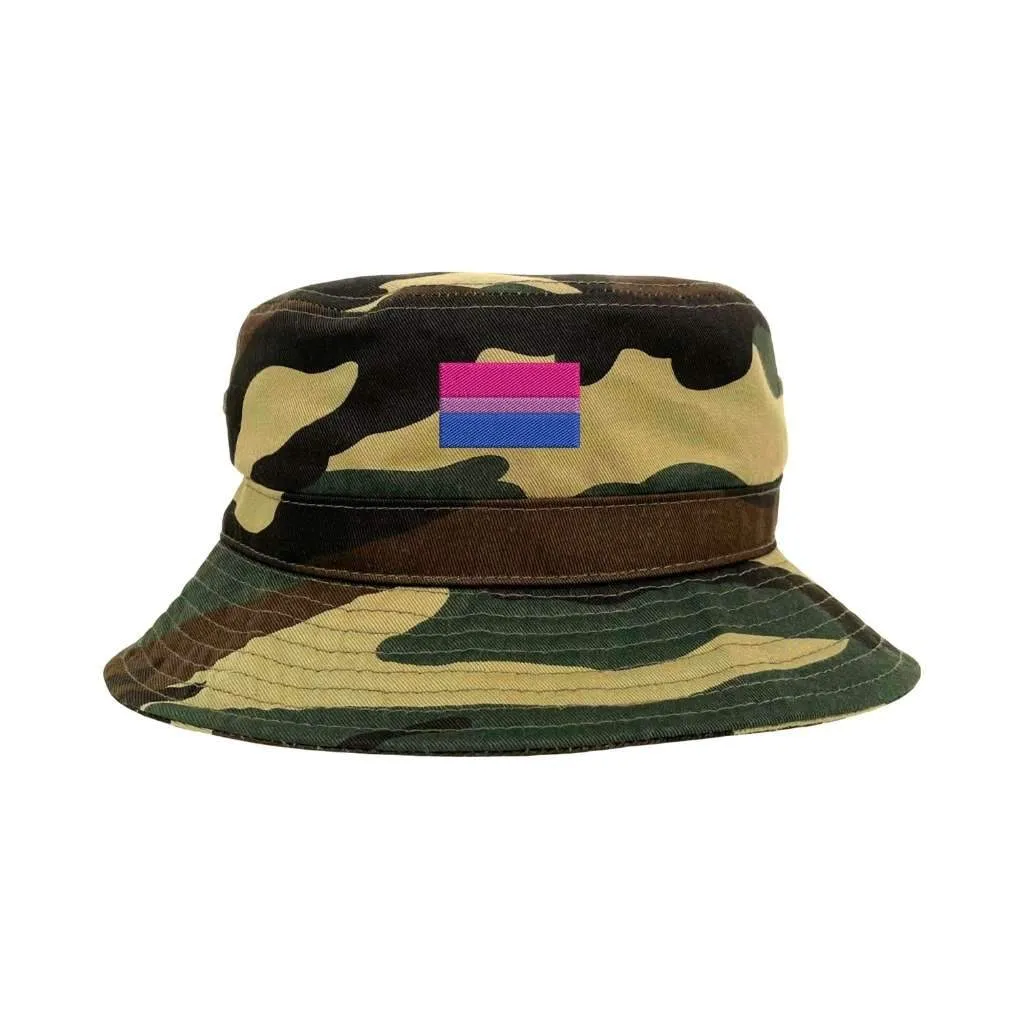 Valid Bisexual Pride Flag Bucket Hat