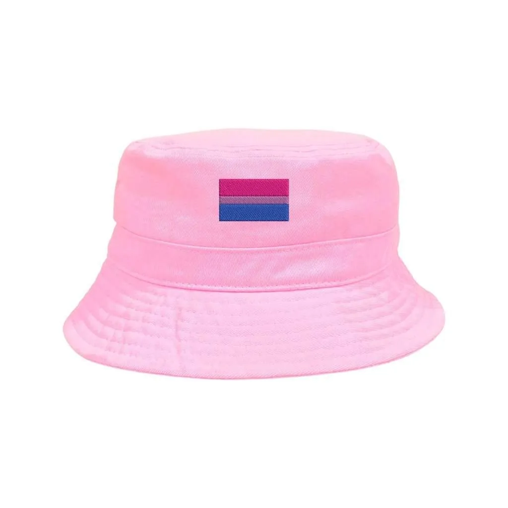 Valid Bisexual Pride Flag Bucket Hat