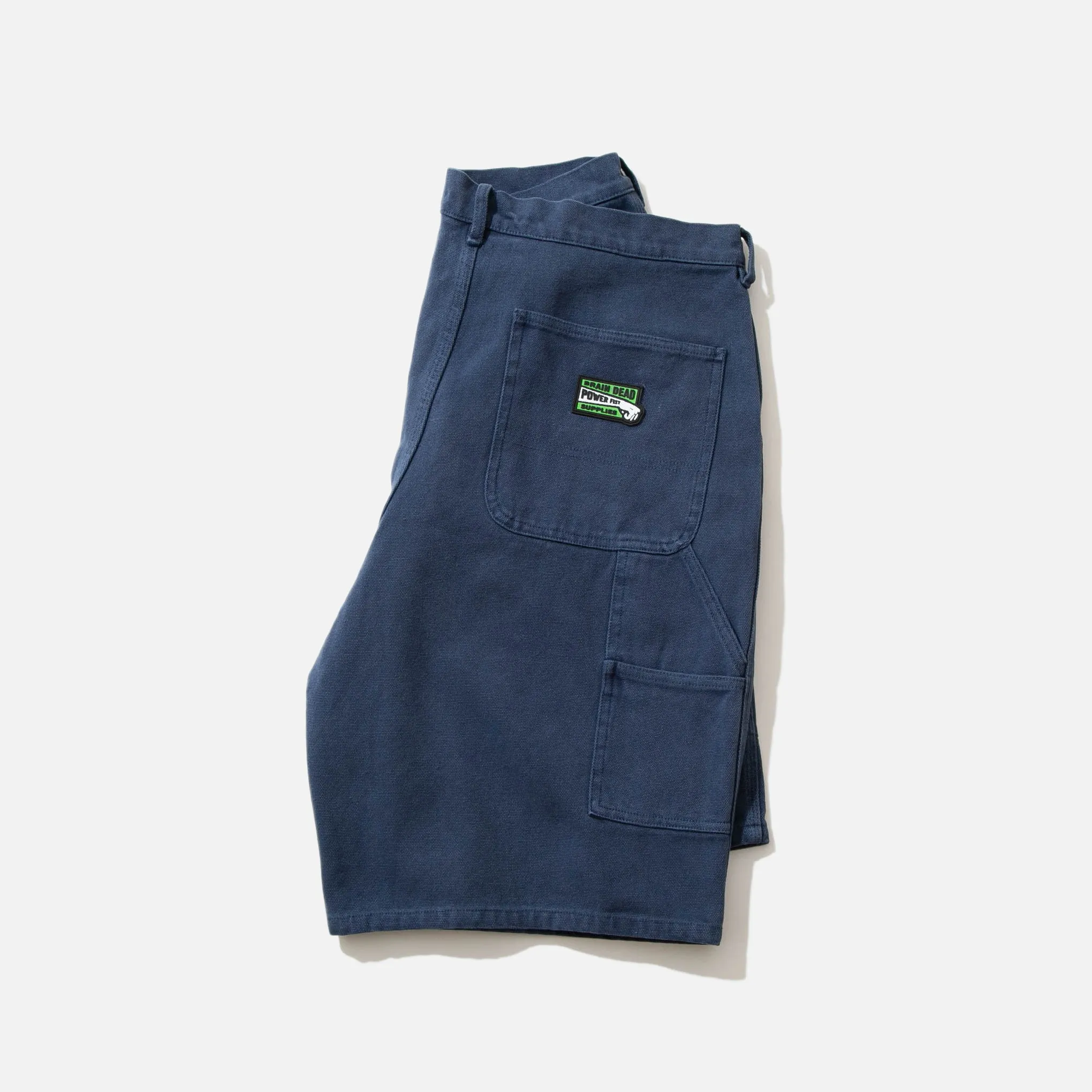 Washed Hard / Soft Wear Carpenter Short - Navy