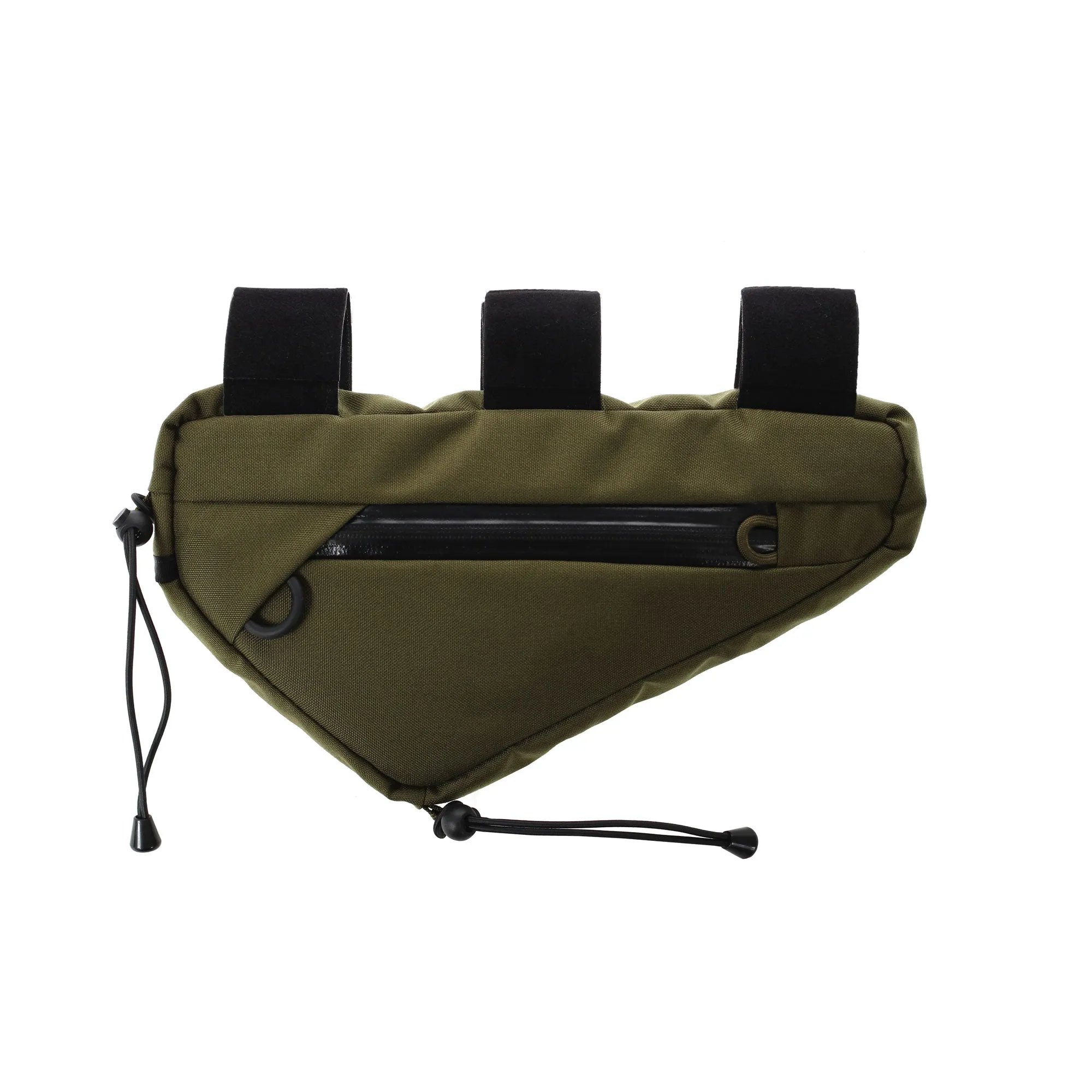 Wedge Frame Bag Olive - wholesale